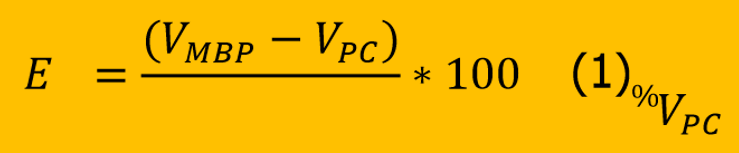 formula error de indicacion